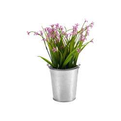 SMALL BUCKET WITH HANDLE ZINC