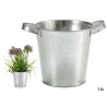 BUCKET WITH HANDLE ZINC