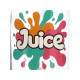 VERRE COUVERCLE PAILLE VERRE JUS 600ML