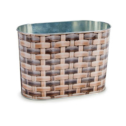 SUPORTE VASO METAL OVAL ALTO GRAN VIME