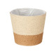 18X16CM NATURAL BROWN ROPE FLOWER POT 