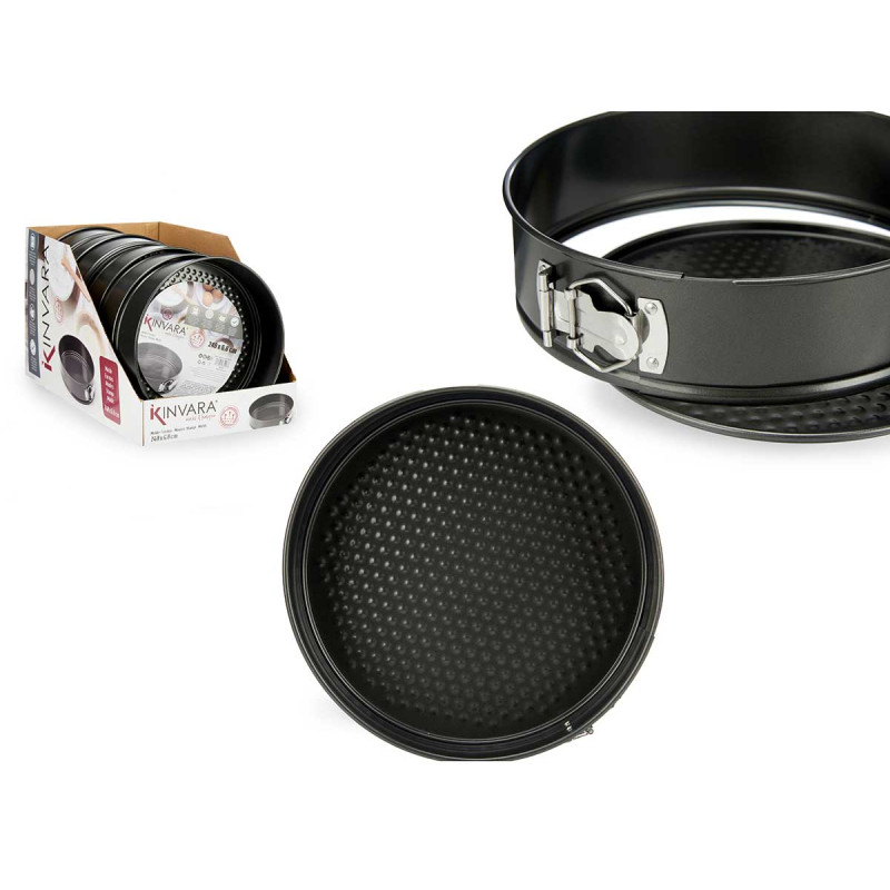 STAMPO ROTONDO METALLO REGOLABILE 24CM