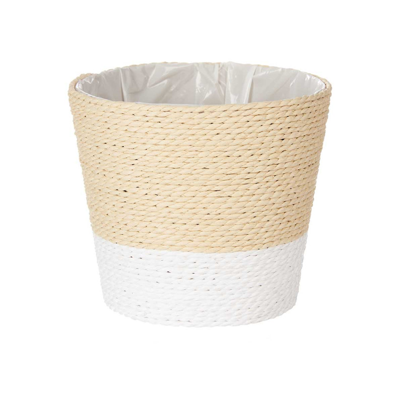 CESTA ALGHE 15CM BIANCO NATURALE