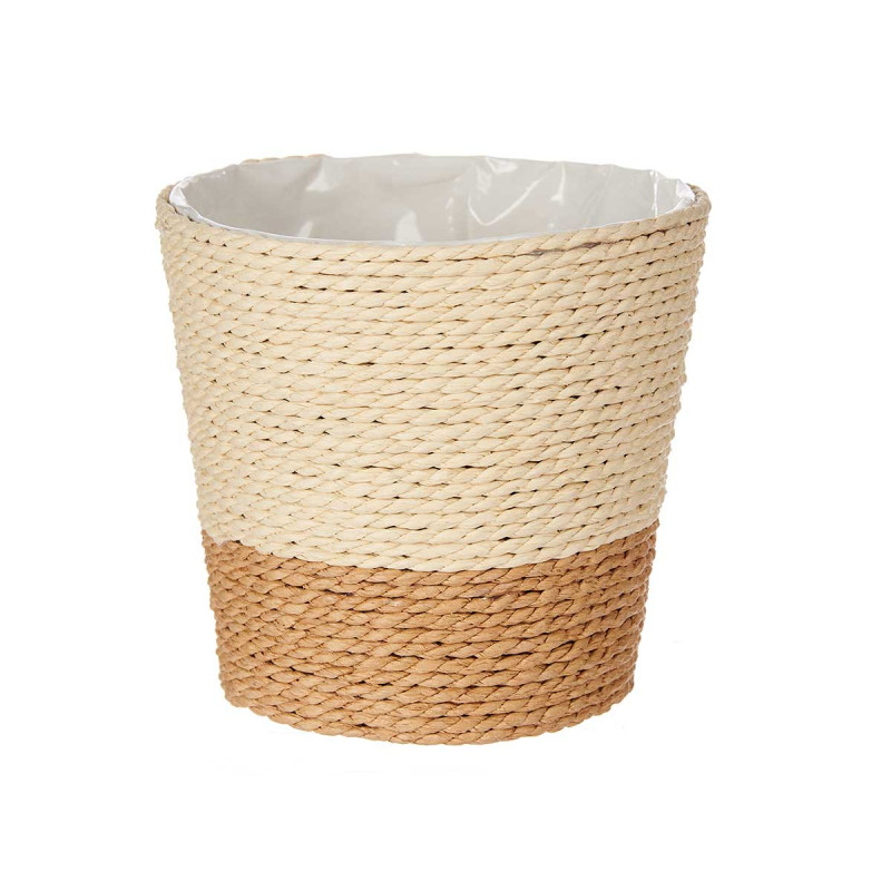 CESTA ALGHE 12,5CM MARRONE NATURALE