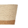 POT DE FLEURS CORDE 12,5X12CM MARRON NATUREL 