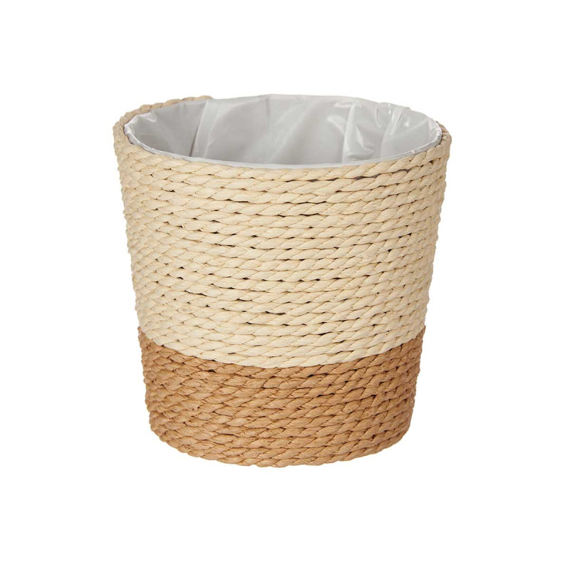 POT DE FLEURS CORDE 10X10CM MARRON NATUREL 