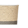 POT DE FLEURS CORDE 10X10CM GRIS NATUREL 