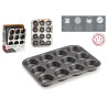 MOULE CUISINE EN METAL POUR 12 UNITES