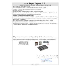 KITCHEN METAL MOLD FOR 12 UNITS 