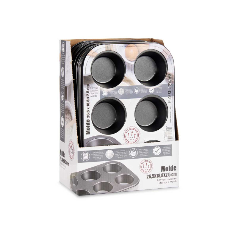 KITCHEN METAL MOLD FOR 6 UNITS 