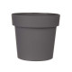 MACETA PLASTICO GRIS 16CM DIAM