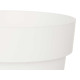 VASO PLASTICA BIANCO 18CM DIAM