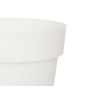 MACETA PLASTICO BLANCA 18CM DIAM