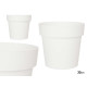 POT EN PLASTIQUE BLANC 20CM DIAM