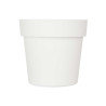 VASO PLASTICA BIANCO 20CM DIAM