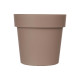 POT EN PLASTIQUE BRUN 20CM DIAM