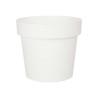 POT EN PLASTIQUE BLANC 25CM DIAM