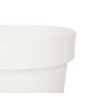 VASO PLASTICO BRANCO 25 CM DIAM