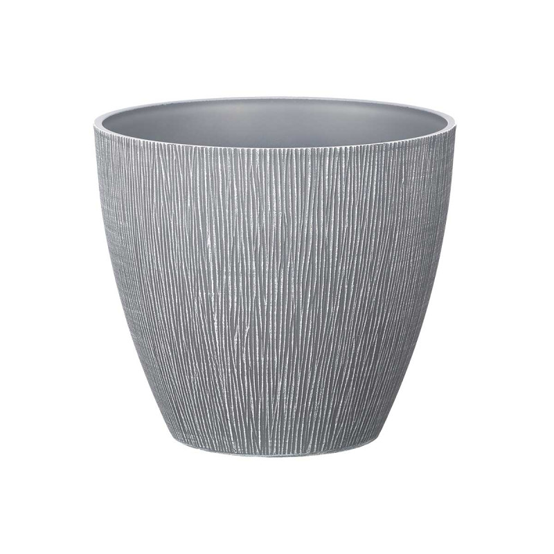 VASO CONICO 33CM SORT 3 COR RELEVO