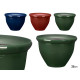 POT ROND 25CM ASSORT 3 COULEURS