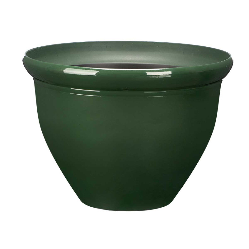 ROUNDED POT 30CM ASSORTED 3 COLOURS 
