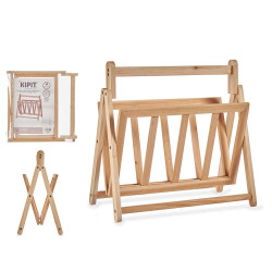 NATURAL MAGAZINE RACK 