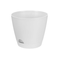VASO BIANCO DI 30,5 CM DI DIAMETRO