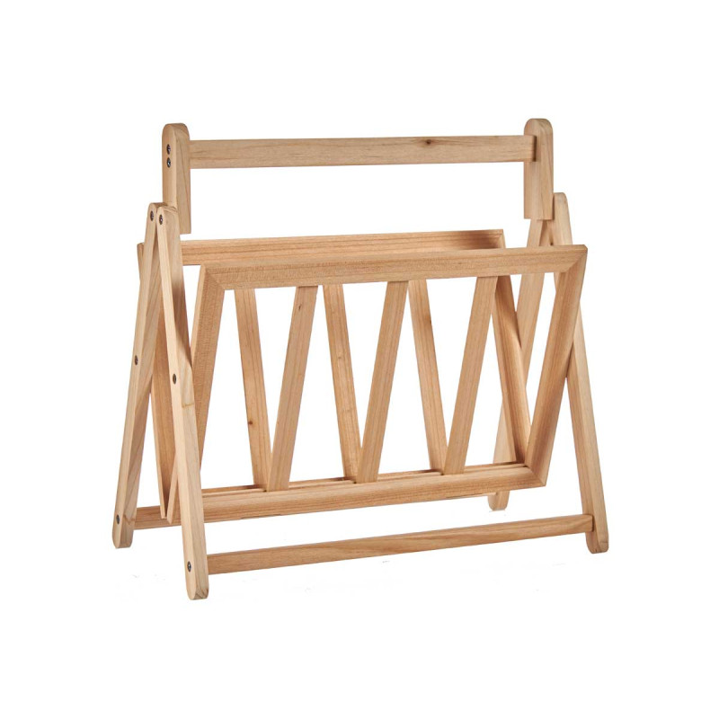 NATURAL MAGAZINE RACK 