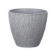 VASO CONICO 23CM SORT 3 COR RELEVO