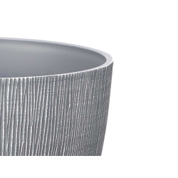 MACETA CONICA 23CM SURT 3 COL RELIEVE