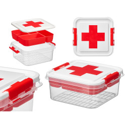 PLASTIC MEDICINE DIVIDER BOX 5L