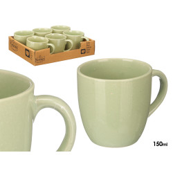 TASSE À CAFÉ VERT MENTHE 150 ML