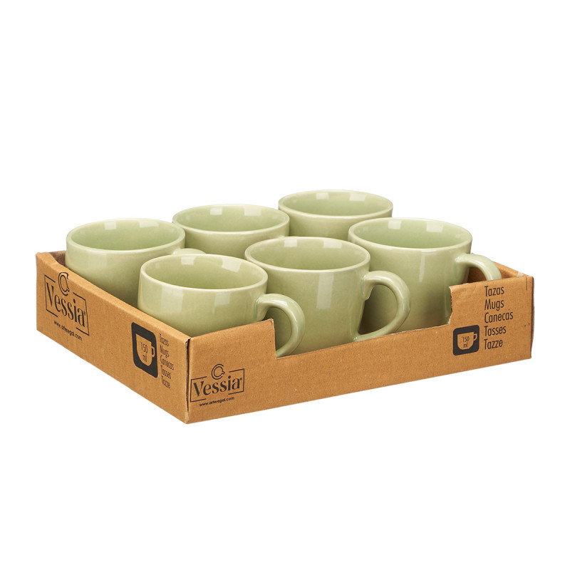 TASSE À CAFÉ VERT MENTHE 150 ML