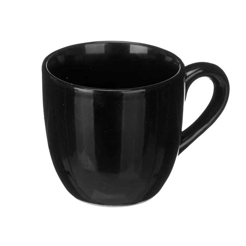 TASSE À CAFÉ LATTE NOIRE 210 ML