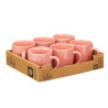 TAZZA CAFFE CON LATTE ROSA CHIARO 210 ML