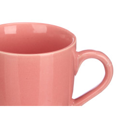 TAZA CAFE CON LECHE ROSA PALO 210 ML