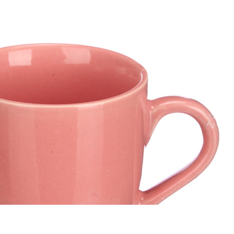 MILK COFFEE CUP PINK 210 ML