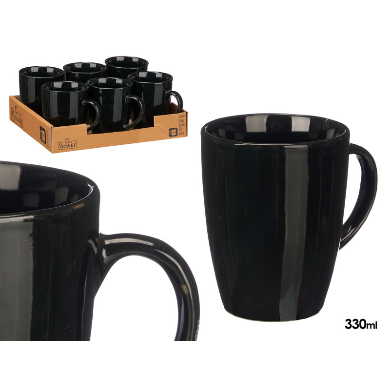 TASSE MUG NOIR 330ML