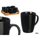 MUG JAR BLACK 330 ML