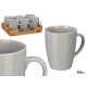 MUG JAR GREY 330 ML