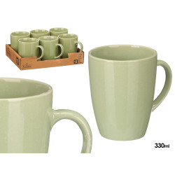 JARRA MUG VERDE MENTA 330 ML