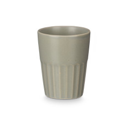 FLAT WHITE GREY CUP ASSORTED 2 150 ML