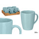 TAZZA MUG AZZURRA 330ML