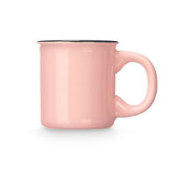 SET 6 TAZZE CAFFE ROSA SUPPORTO 100ML