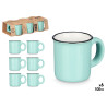 SET 6 TAZZE CAFFE MENTA 100ML
