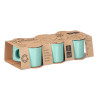 CONJ 6 CHAVENAS CAFÉ VERDE MENTA 100ML
