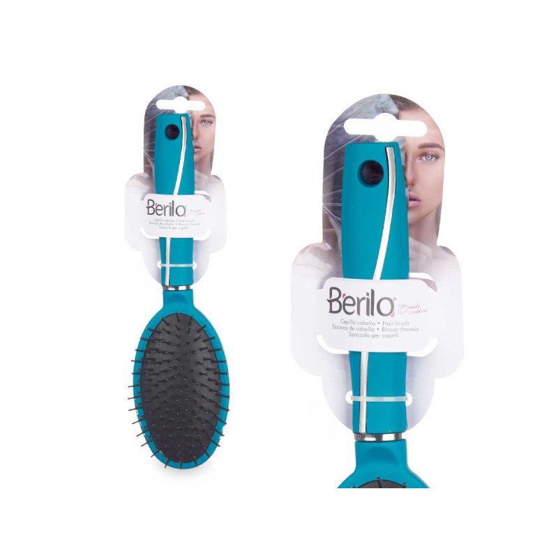 BROSSE À CHEVEUX MENTHE SILICONÉE