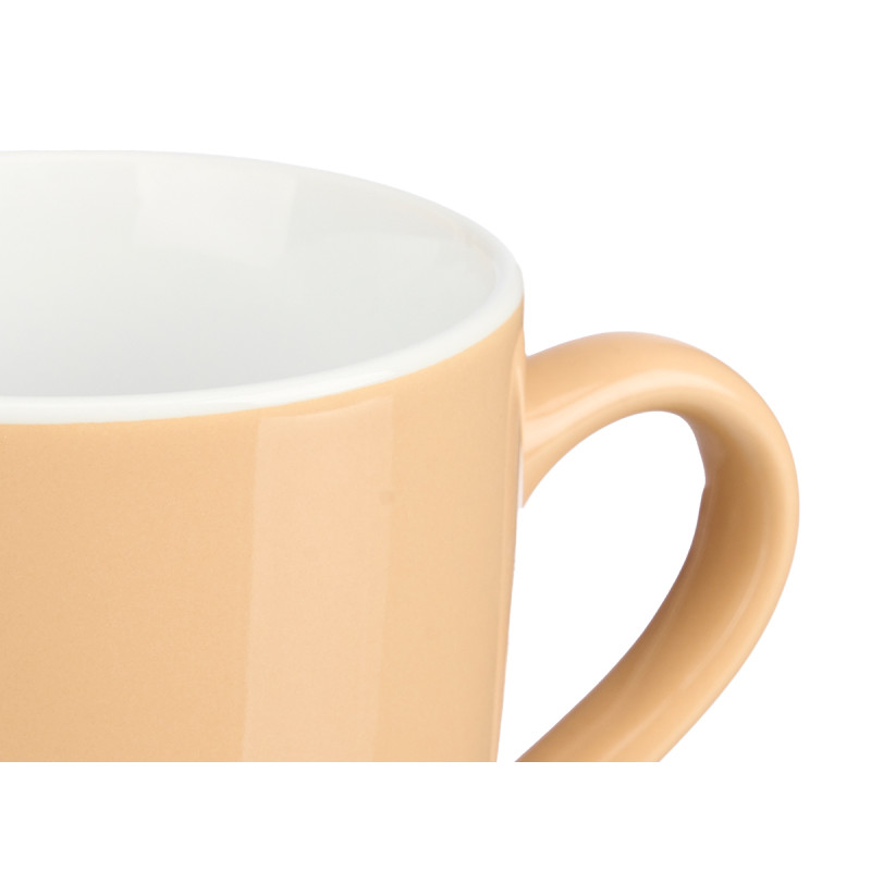 SET 4 CUPS BEIGE 410ML