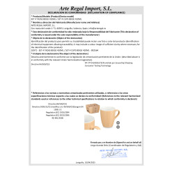 SET 4 TASSES BEIGE 410ML