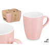 CONJ 4 CANECAS COR DE ROSA 410ML